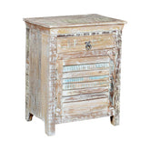 SALVAGE Reclaimed Wooden  Rustic  Bedside Table 19